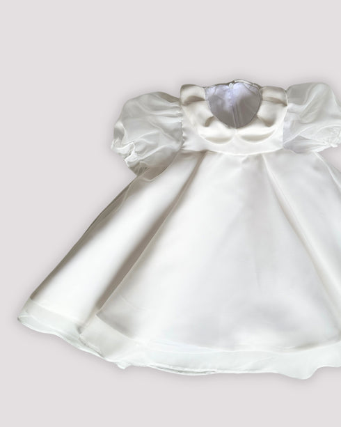 VESTIDO DE CEREMONIA CON VELO